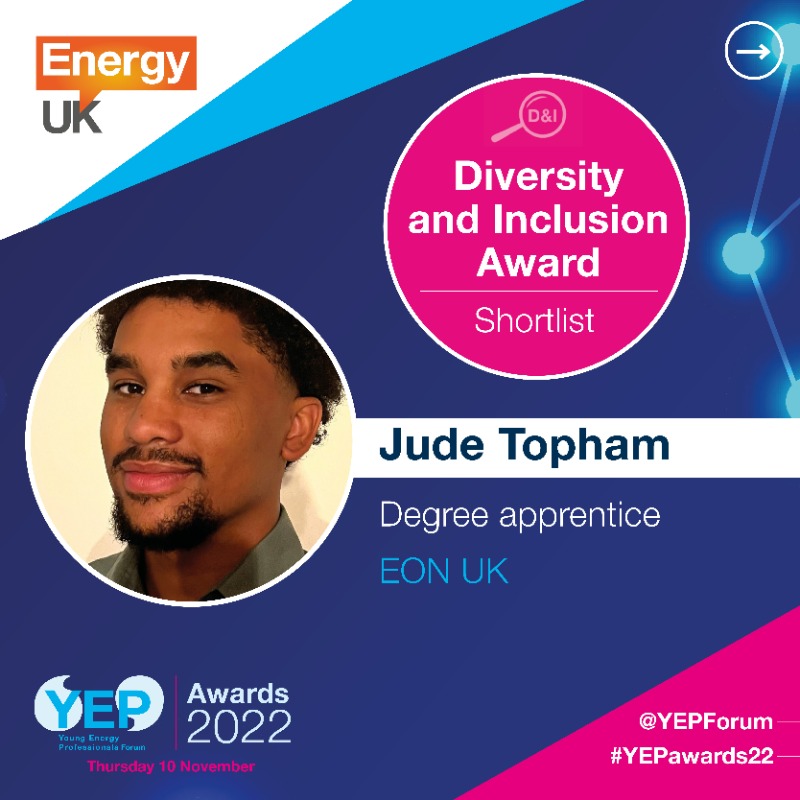 YEPForum's tweet photo. Congratulations to the #Diversity and #Inclusion #YEPs shortlisted!

 It's great to see the fantastic work that young energy professionals are doing to continually enhance and promote diversity across the industry.

Have you got your ticket for the #YEPAwards 2022 yet?
