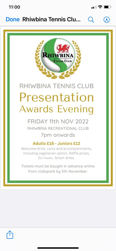 rhiwbinatennis's tweet photo. https://t.co/kGp7UGTJSs 🏆🎾
#tennis #awards #presentationevening #rhiwbina https://t.co/1By1o0e5Ab