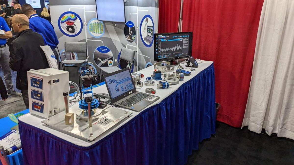 SensorSource's tweet image. Do you have a application for #loadcells & #torquetransducers? Stop by booth 6036 at Automotive Testing Expo today. Our team of Field Application Engineers will help you with your application. @loadcells