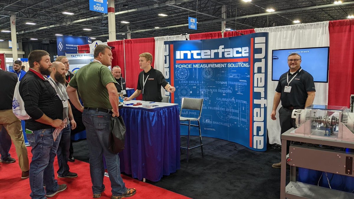 SensorSource's tweet image. Do you have a application for #loadcells & #torquetransducers? Stop by booth 6036 at Automotive Testing Expo today. Our team of Field Application Engineers will help you with your application. @loadcells