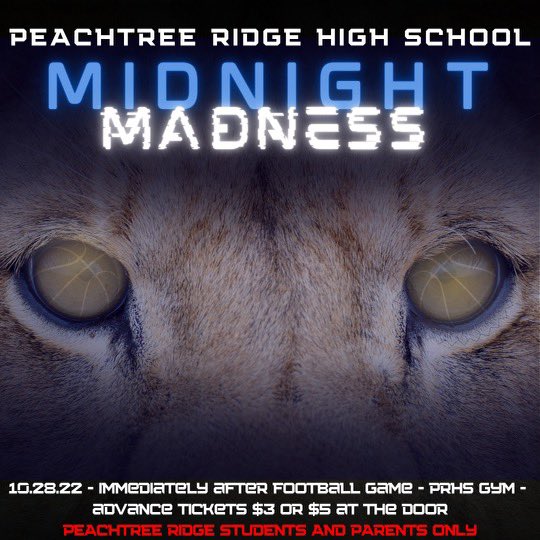 🚨🚨Come support as we kick of the Basketball Season. 
Live Dj <a href="/dljproductions/">D.L.J Productions🎶</a> Meet the team, 3pt contest and much more. Come support…Friday 10/28 following the football Game!🚨🚨
**Tickets on sale on all lunches and at the Door! 
<a href="/PRidge_AD/">RidgeAD</a> <a href="/Ridgeathletics/">The TRIBE</a>
