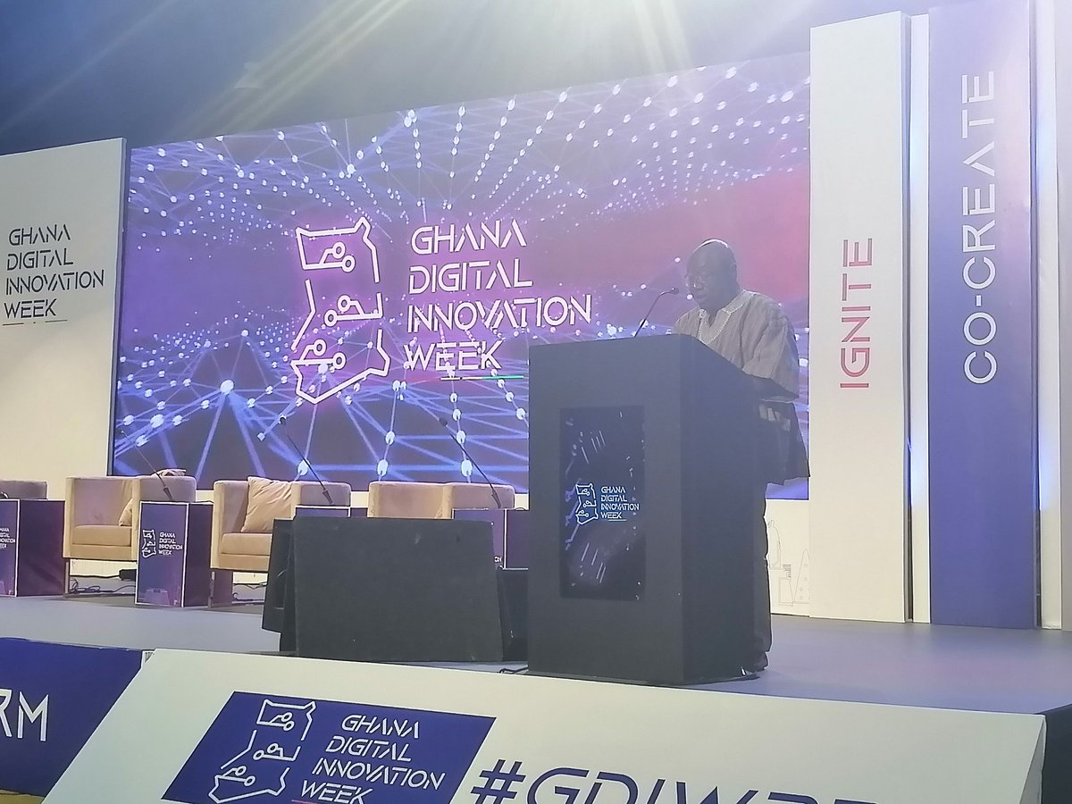 IsraelinGhana's tweet photo. At the opening ceremony of the @GDIW22, the Minister of @mestighofficial emphasized on Ghana's #digitalization agenda.
He also expressed gratitude to @giz_ghana and @IsraelinGhana for supporting the @GDIW22.
#GDIW22
#digitalinnovation
#ignit
#Co-create
#develop
#transform https://t.co/IG05OReGq9