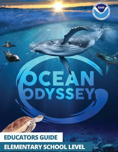 noaaocean's tweet image. We have new elementary-level lesson plans inspired by Ocean Odyssey (check out the free clip online if you're not near a theater) and cover: ocean biodiversity, marine mammal ecology/migration, currents and climate, sustainable fishing, and marine debris: oceanservice.noaa.gov/education/ocea…