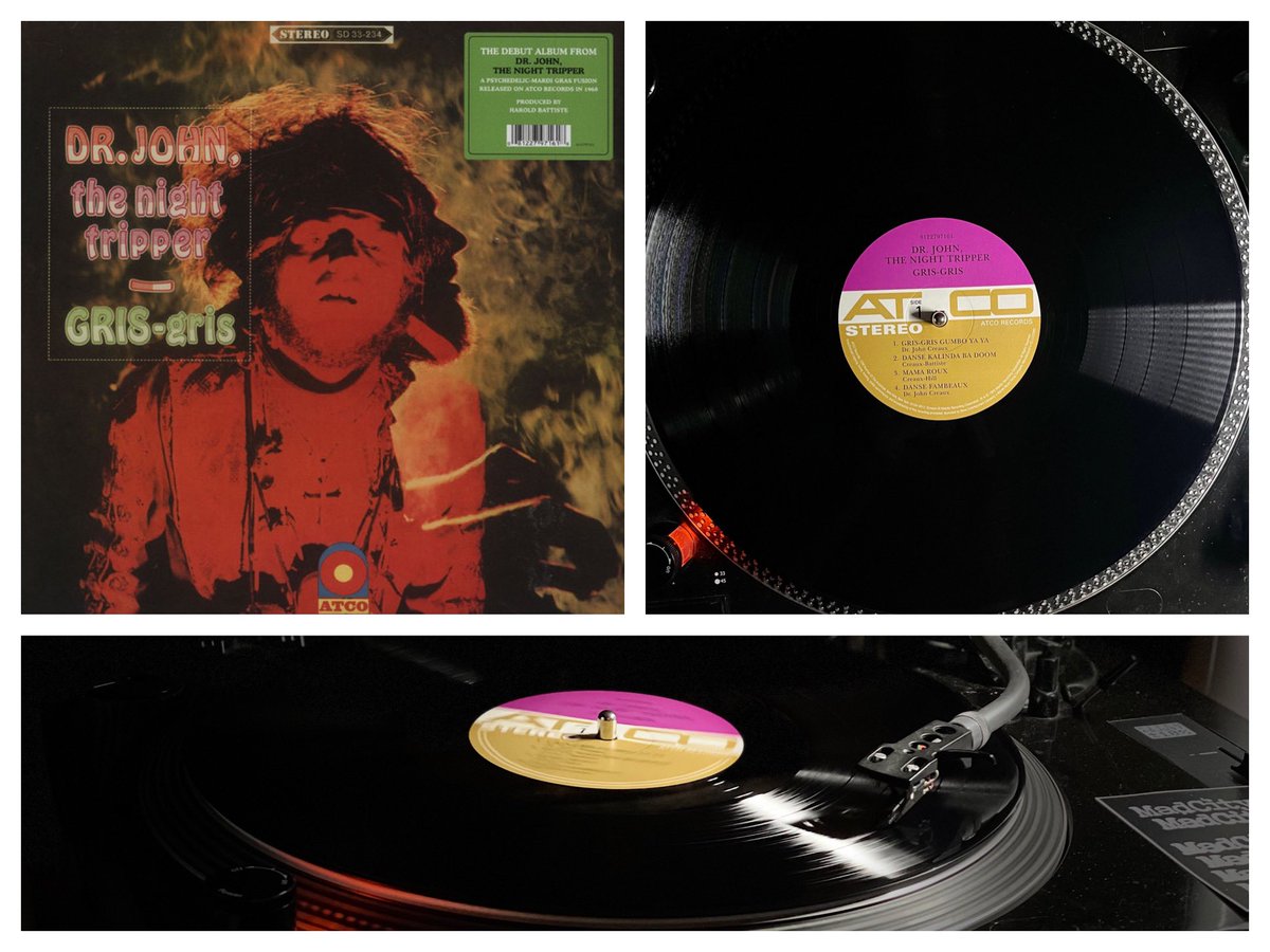 Paxman1965's tweet photo. #records #vinyl #LP #album #vinylcollection #nowplaying #spinning #DrJohn #GrisGris #reissue #bayoufunk #morningspin #goingin #sociallydistant #quarantunes #getvaxxed #plagues #musicisthebest https://t.co/QZZDoNujNU