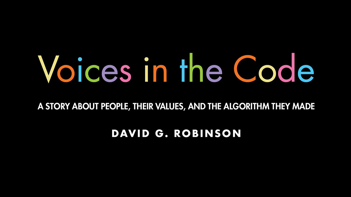 AdaLovelaceInst's tweet photo. 🗓️Join us on Wednesday 16 November for our virtual event with @dgrobinson, who will discuss his new book - Voices in the Code: A Story about People, Their Values, and the Algorithm They Made - in conversation with Professor @ShannonVallor. Register now!

https://t.co/pNgOVrieJm https://t.co/pln18IrNKh