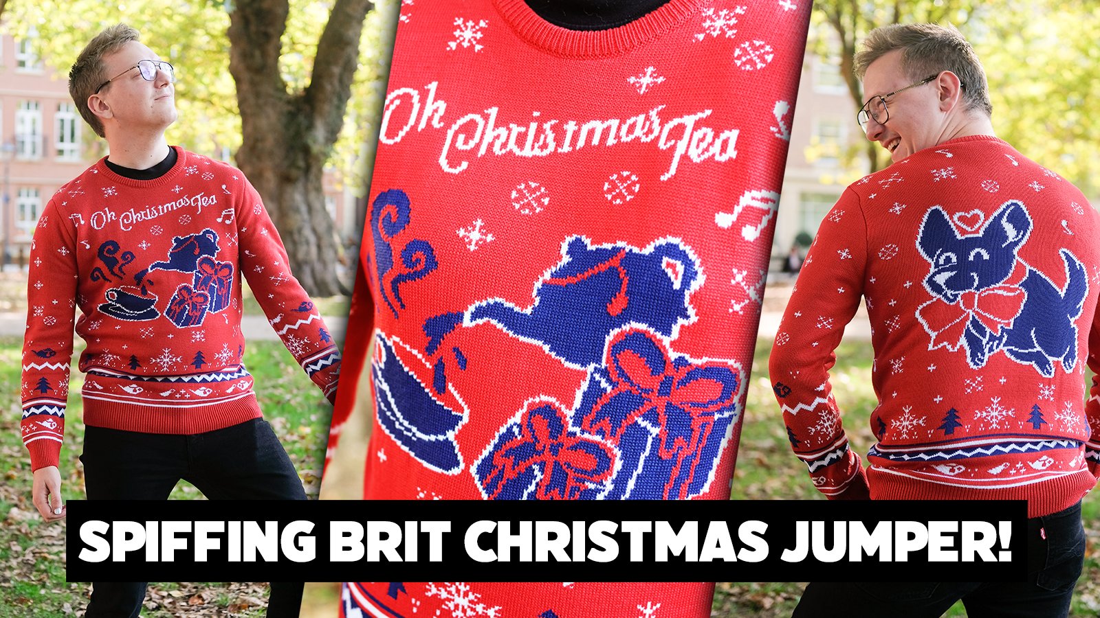 Bottom top xmas jumper