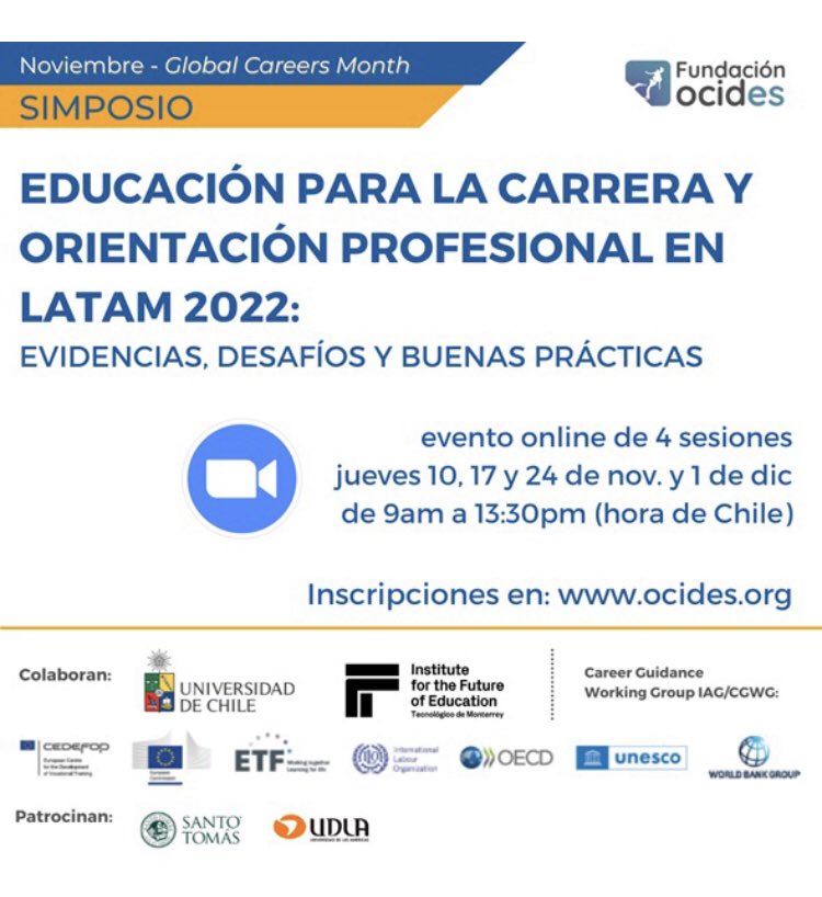 gngallardo's tweet photo. Simposio de @ocides_org sobre Educación para la carrera: https://t.co/OH4hzcIGxp https://t.co/IeM2UKHQlh