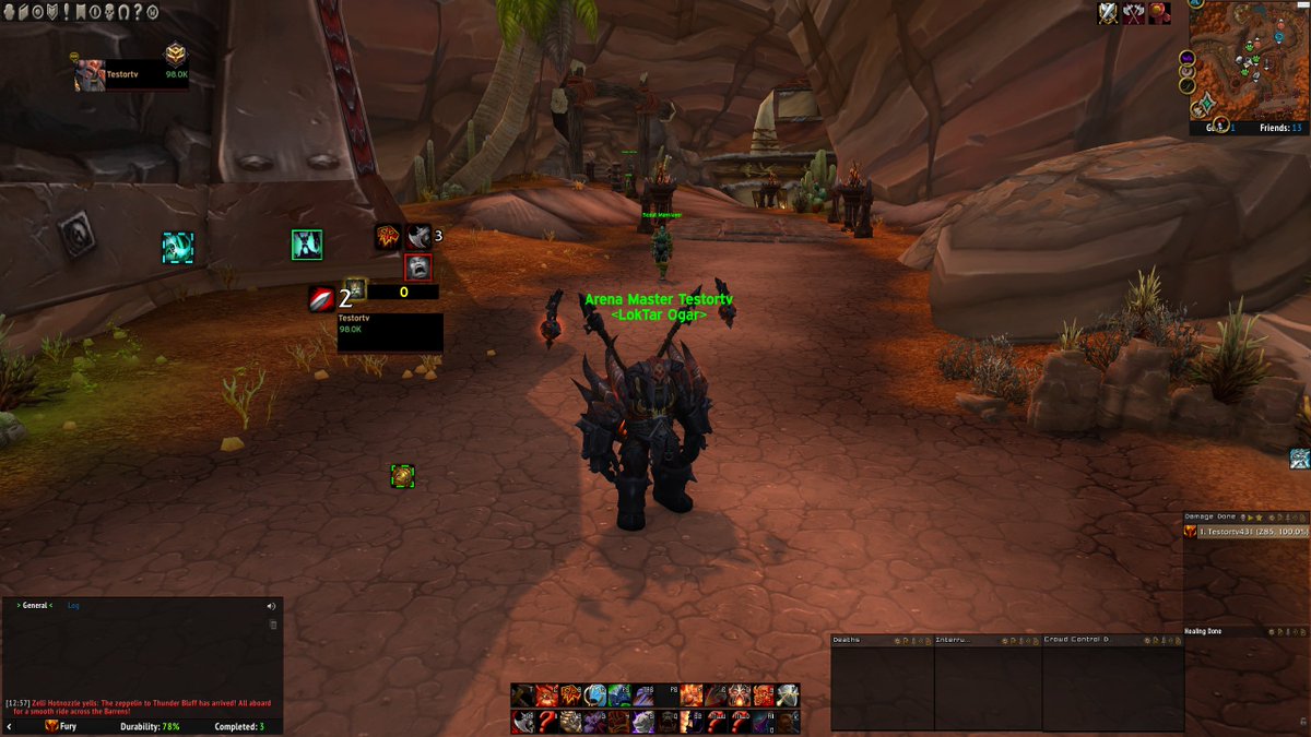 RssBence's tweet photo. I feel like my mace have a missing part 😅 #warcraft #wowprepatch https://t.co/WqEVHfobvr