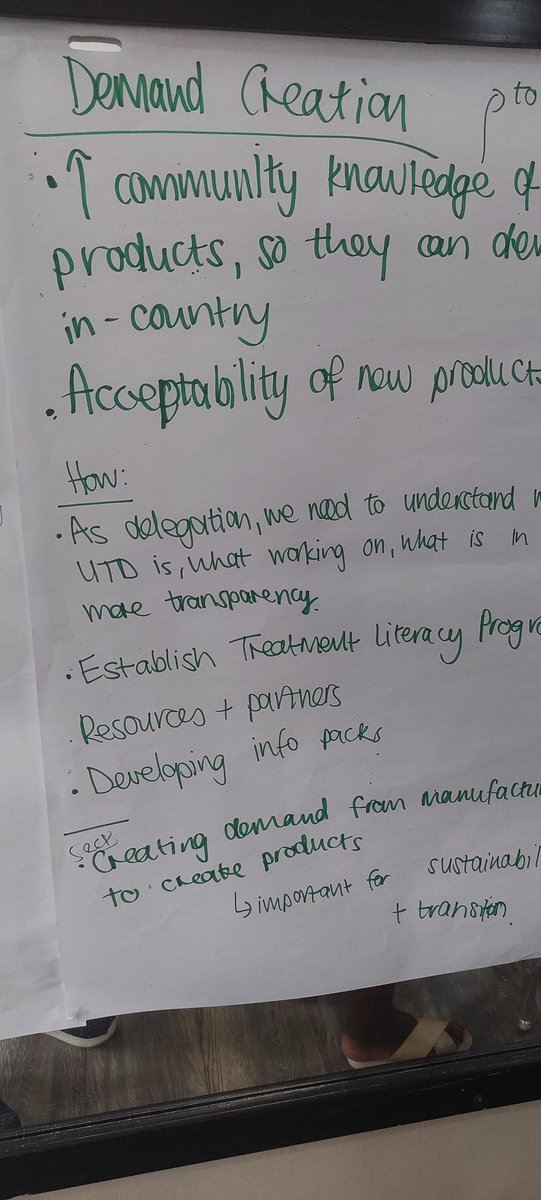 It's day 3 and we are looking at the right mix for Community Engagement and Demand Creation @UTDCommunities @CHAI_health @ClintonFdn @STOPAIDS @StopTB @UnaidsZ @UNAIDS @LesleyOdendal @UNITAID @UNITAID_NGOs @MedsPatentPool @Yplus_Global @gnpplus @ITPCglobal @GlobalFund @WHO