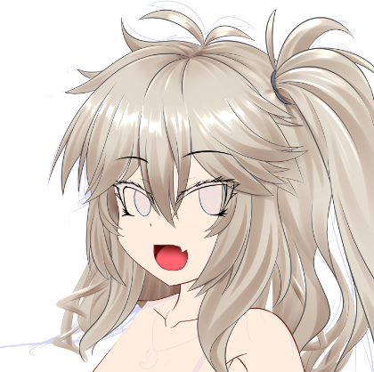 あーしちゃん髪の毛塗るの大変なんだ。
ついなちゃんとIAちゃんの中間位大変 