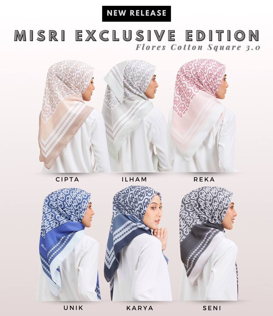 WHO WANTS ALL COLLECTION OF MISRISCARVES FOR FREEEEEE???!! YES, one winner will get each piece of these collection for free!!! 4 HELAI TUDUNG different collection Misriscarves siapa taknak?! Just RT, Like & Quote this (tweet & pinned tweet). THAT’S IT!!