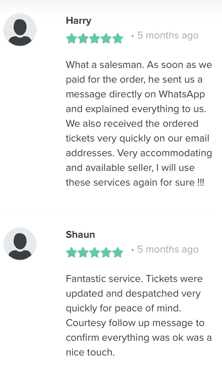 GoldFootTicket's tweet photo. Here Are All Our Reviews 🥰🥰 https://t.co/NBJWwaMnhF