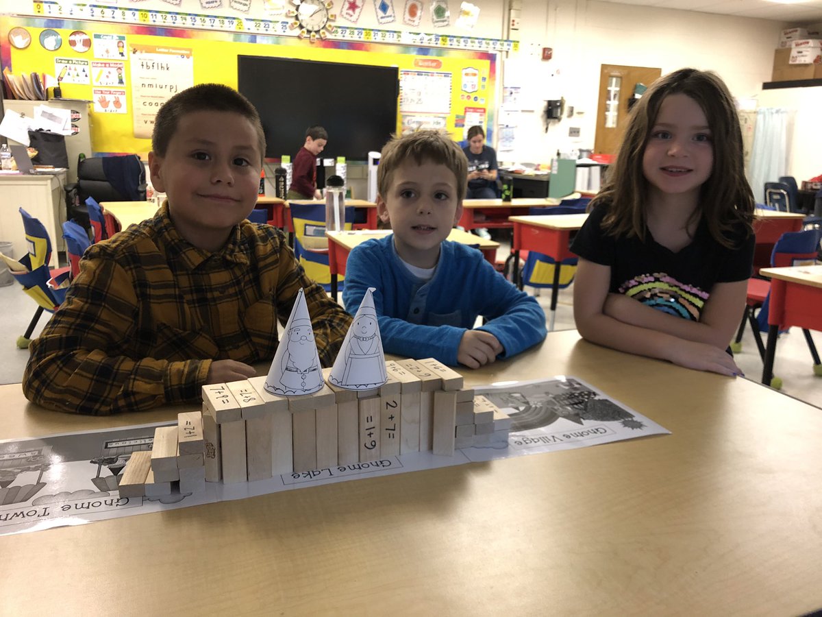 DianaSelber's tweet photo. We have a classroom full of engineers! #engineers #firstgrade #room11 #Buildingbridges #Gnomesmadeitsafelyacross @JustineAtty6 @CassandraOrser https://t.co/jYSFAHcYrX