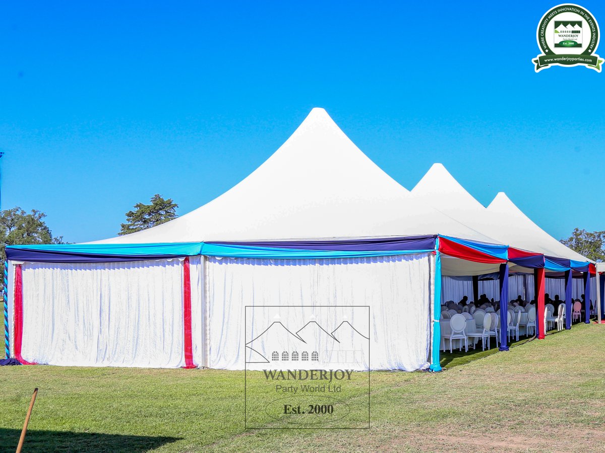 wanderjoy_ltd's tweet photo. A B-line tent is excellent if you are looking for a good design style and quality for an event setup with an option of a clear tent with drapery and curtains.

Call us on 0720794000 | 0738794000 for more information and get a quote.

#wanderjoypartyworldltd #eventplanner #events https://t.co/VhqfBe5iTx