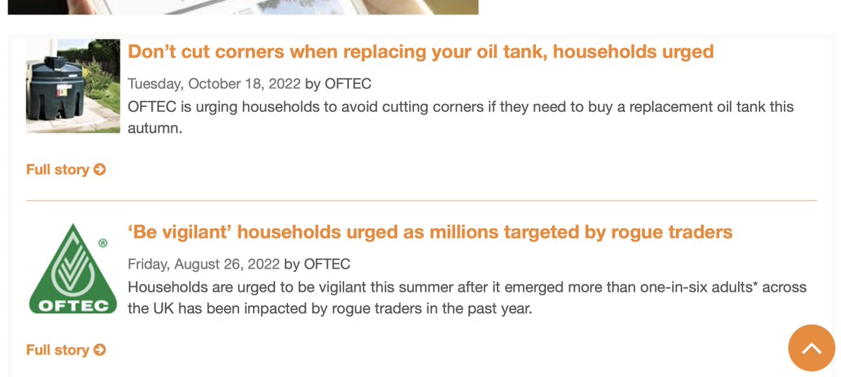Considering a new or replacement Oil Tank? Here's some useful fuel for thought from <a href="/OFTEC/">OFTEC</a> oftec.org/news/2022/10/1…
Queries? Questions? Call us on 01789 632 151 🇬🇧 🇮🇲 🇯🇪 🇬🇬 and 01 526 8642 🇮🇪 or e-mail hello@fueltank.store And remember, you're ALWAYS #BetterOffBunded.