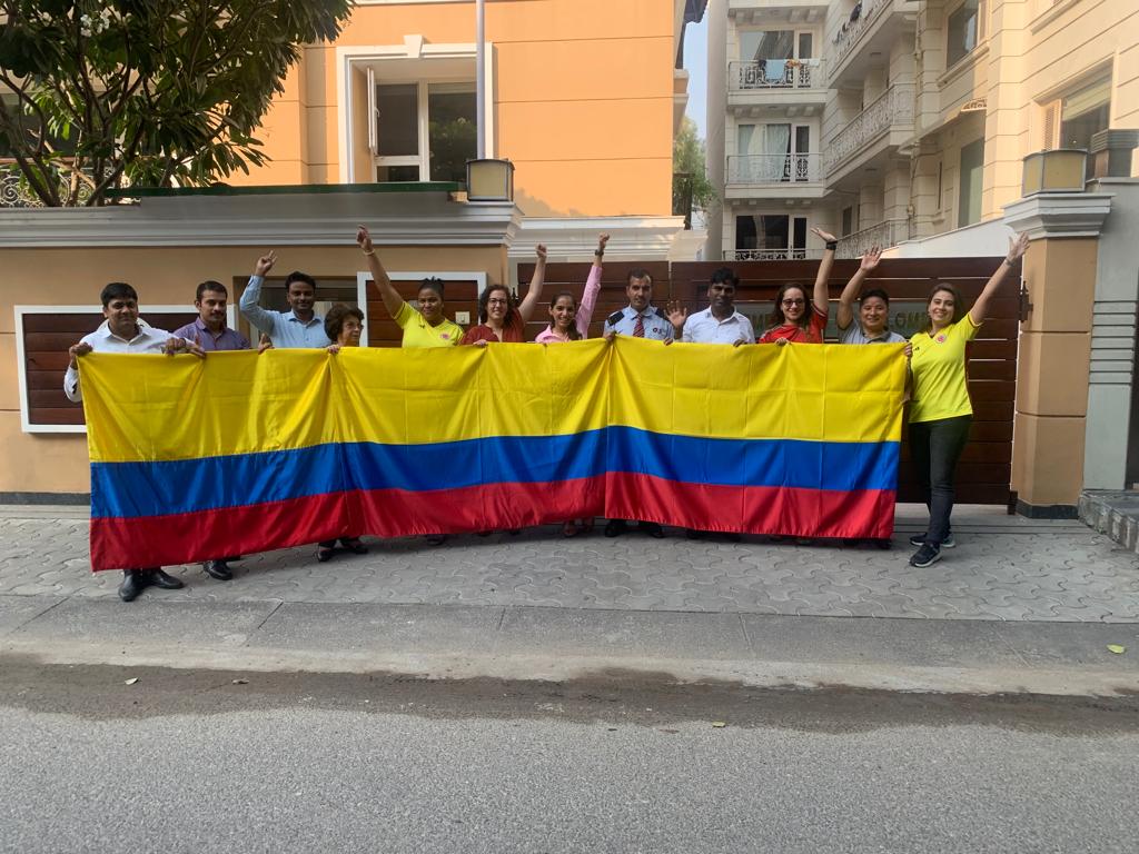 Embassy of Colombia to India tweet media