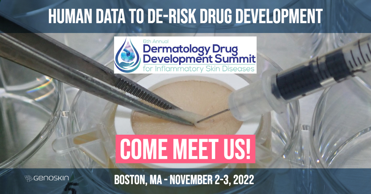 🚨 Come join us at the 6th Annual #Dermatology Drug Development Summit for #Inflammatory Skin #Diseases in #Boston on November 2-3 and discover our unique solutions for dermatological #research and #DrugDevelopment!
dermatology-drugdevelopment.com
