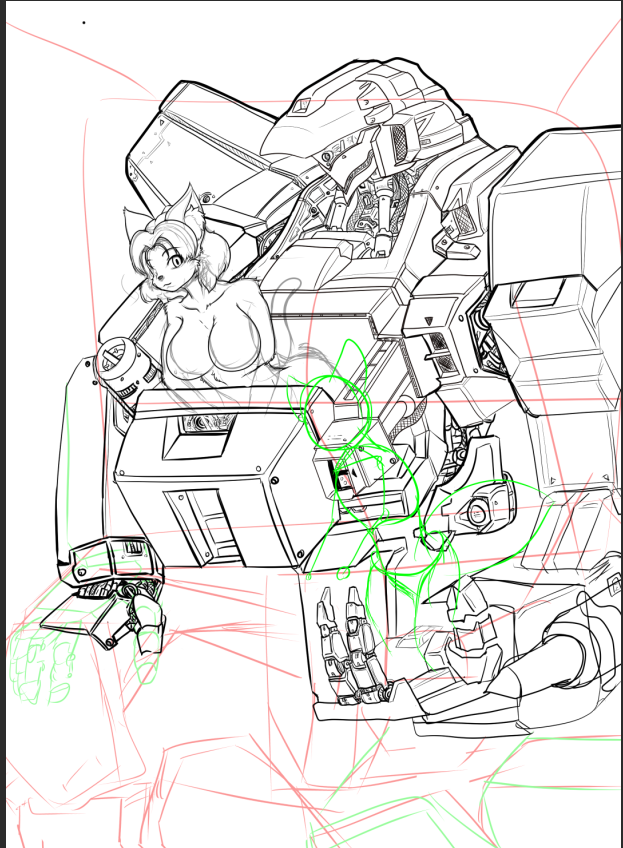 さんざん寝かしておいて、寝かしすぎて絵柄変わって、このイラストどうしようと途方に暮れている・。・ 