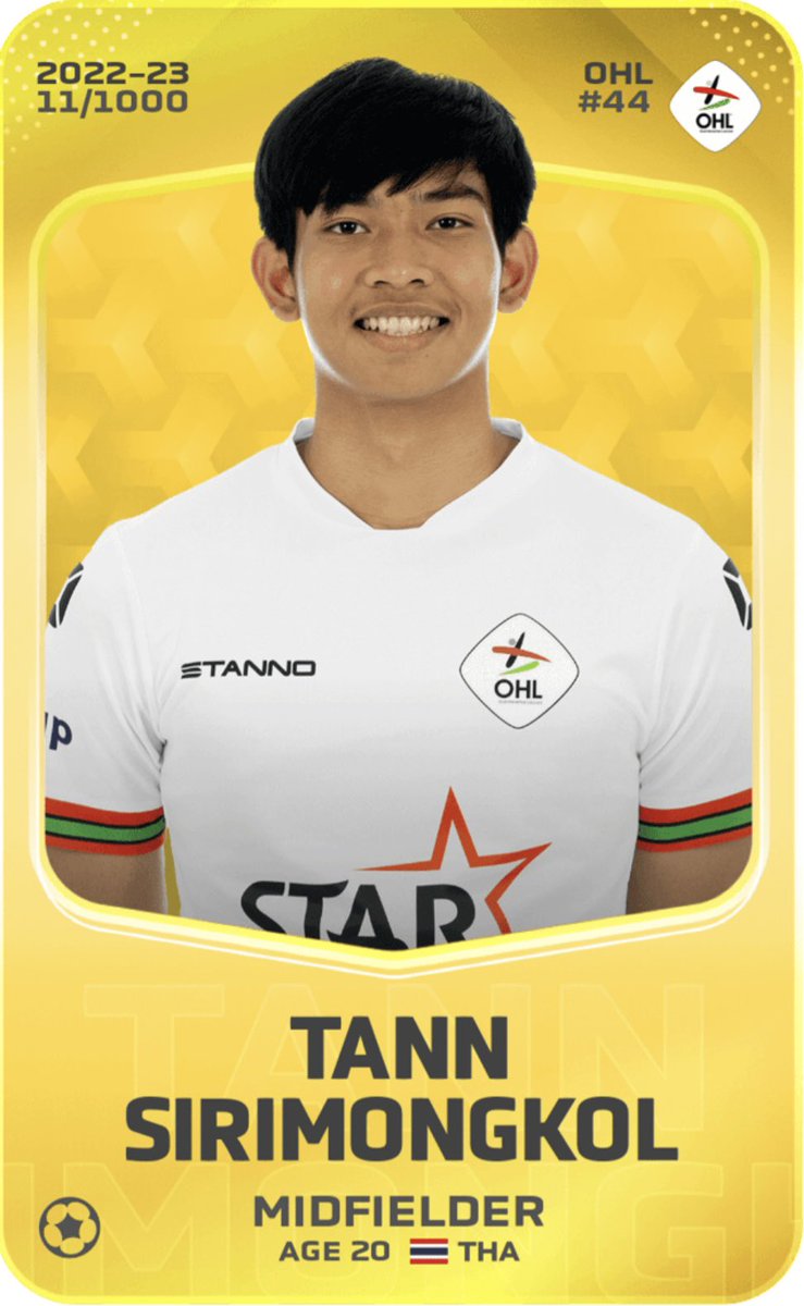 🎁GIVEAWAY 🎁

 TANN SIRIMONGKOL 🇹🇭 

Participate :

- Follow <a href="/sorare_thailand/">Sorare Thailand</a> 
- Retweet ♻️
- Like ♥️

End  30/10 à 20h00

#Sorare #TeamSorare #Giveaway #NFTGiveaway #Concours #crypto #thailand