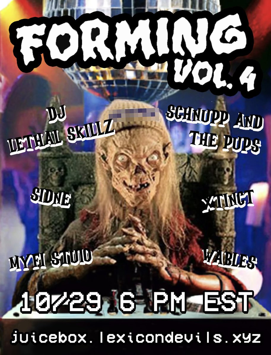 forming__'s tweet photo. Here is our lineup! Gonna be a sick mixture of live performance and DJ sets! Come hang! https://t.co/hMJRhQhmfJ