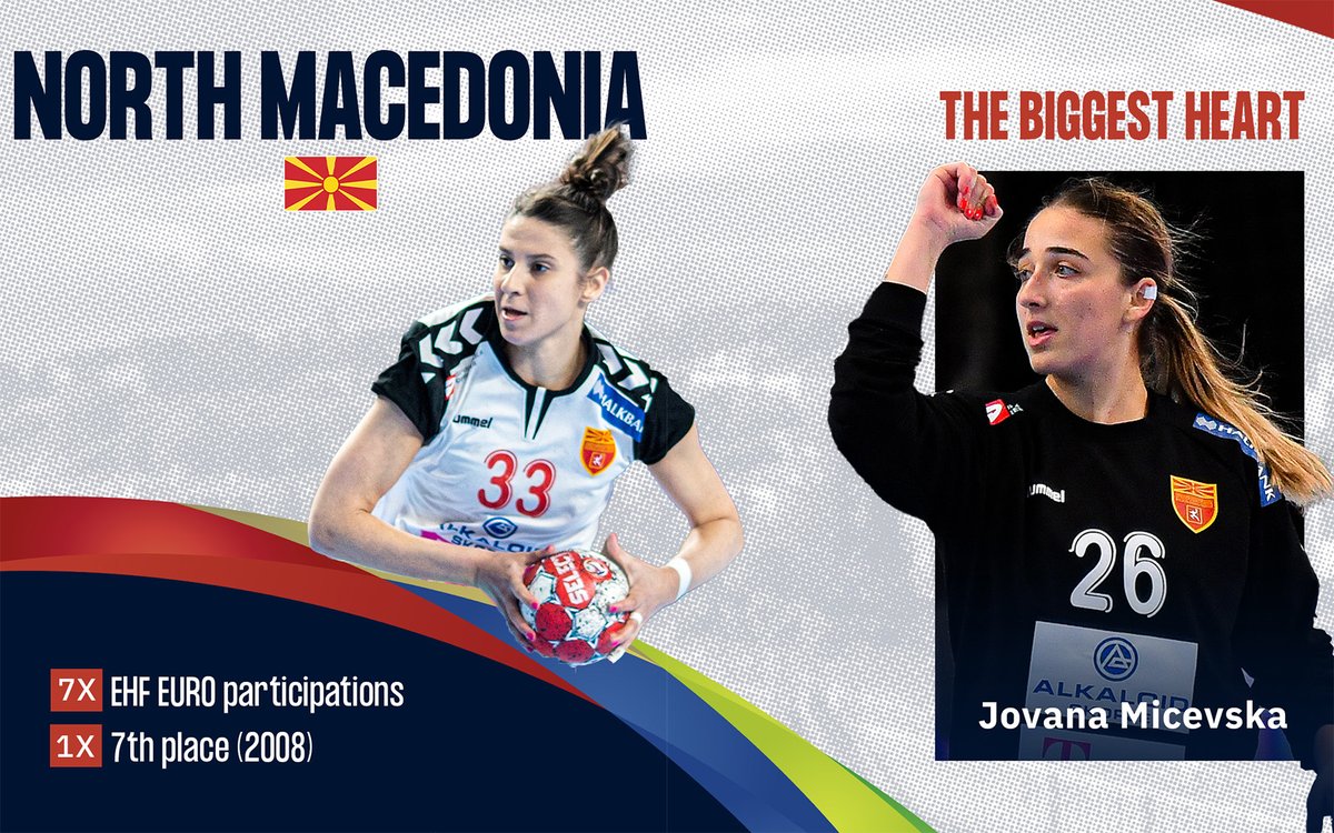 #13 𝐓𝐞𝐚𝐦 𝐏𝐫𝐞𝐯𝐢𝐞𝐰: @rfmhandball 🇲🇰 At home everything is possible 👊🔥 Can the Macedonian team make it at least to the main round?💥  📰 Team presentation: ehfeuro.eurohandball.com/women/2022/new… #ehfeuro2022 #playwithheart