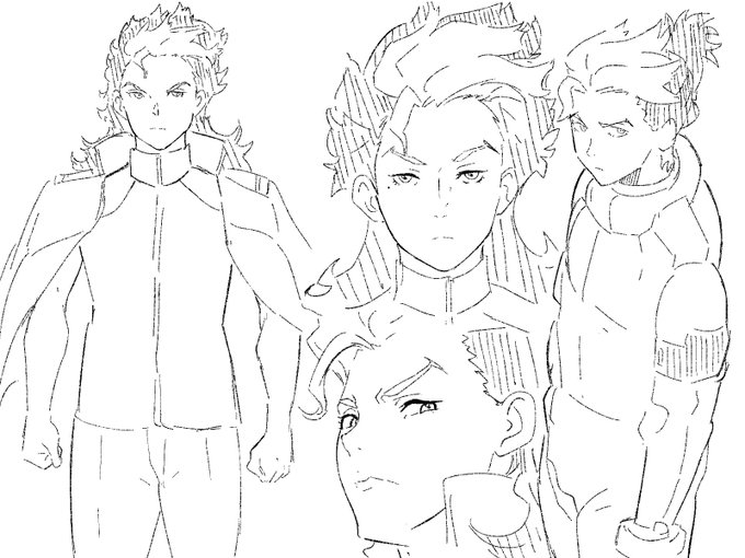 #水星の魔女 
グエル君練習 