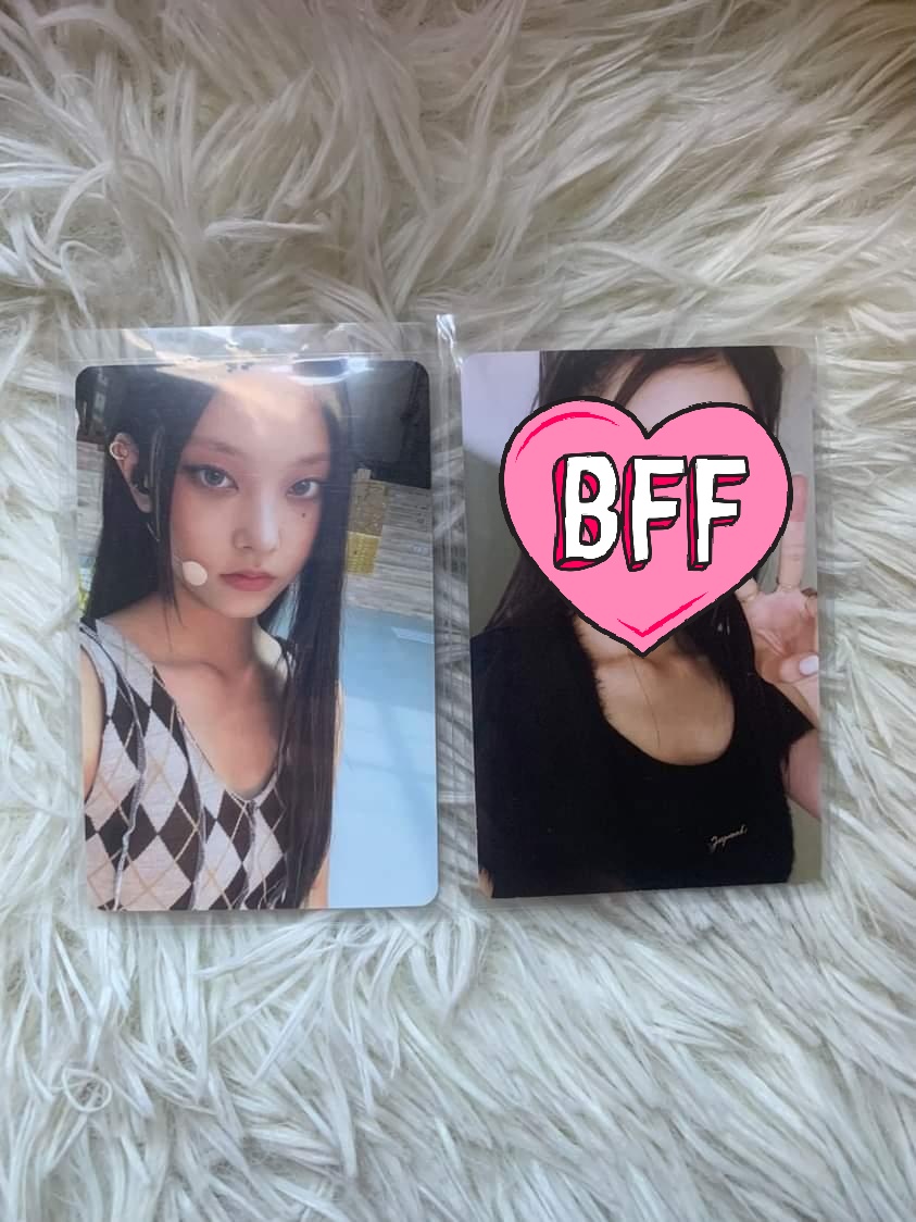 L0VEJISU's tweet photo. 𓏳 ꒰ wts lfb ph ꒱ ⟡  
  
      🔮 haerin weverse ver. C .ᐟ
         —  ₱ 80

✨: prio payo, 1 day reservation
💜: gcash, sco (ggx)
🛐: no rush shipping !
 
𖥻 wts lfb newjeans haerin weverse version c photocard wv ver. C attention https://t.co/UITrgfwVpF