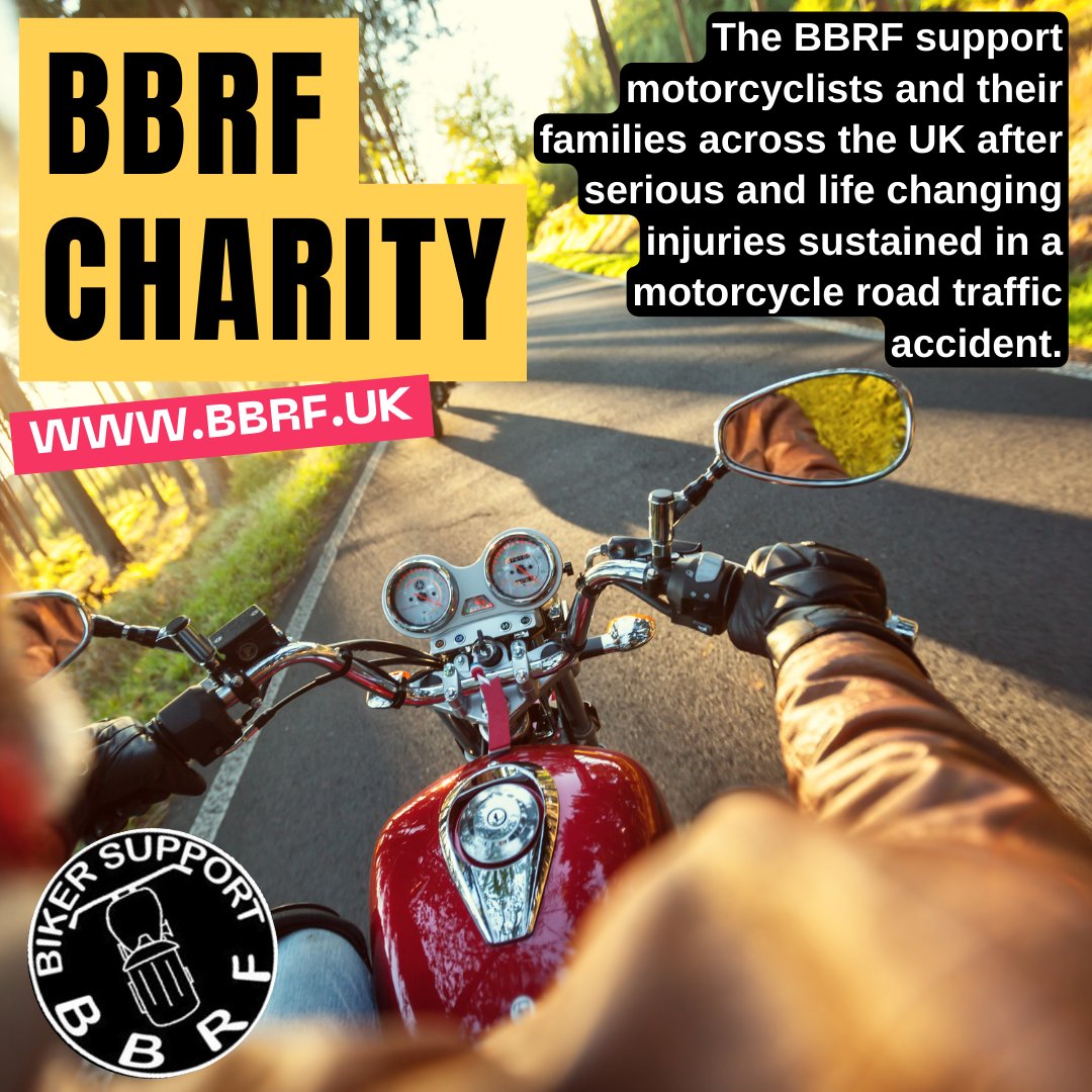 OfficialBBRF's tweet photo. By supporting BBRF through donations or membership you allow us to provide support to bikers involved in serious road traffic accidents across the UK

Learn more today at
https://t.co/ZLlvq7cD88

#TheBritishBikerReliefFoundation #BBRFOfficial #bbrf #competition #motorcycles https://t.co/dOhTElvBQK