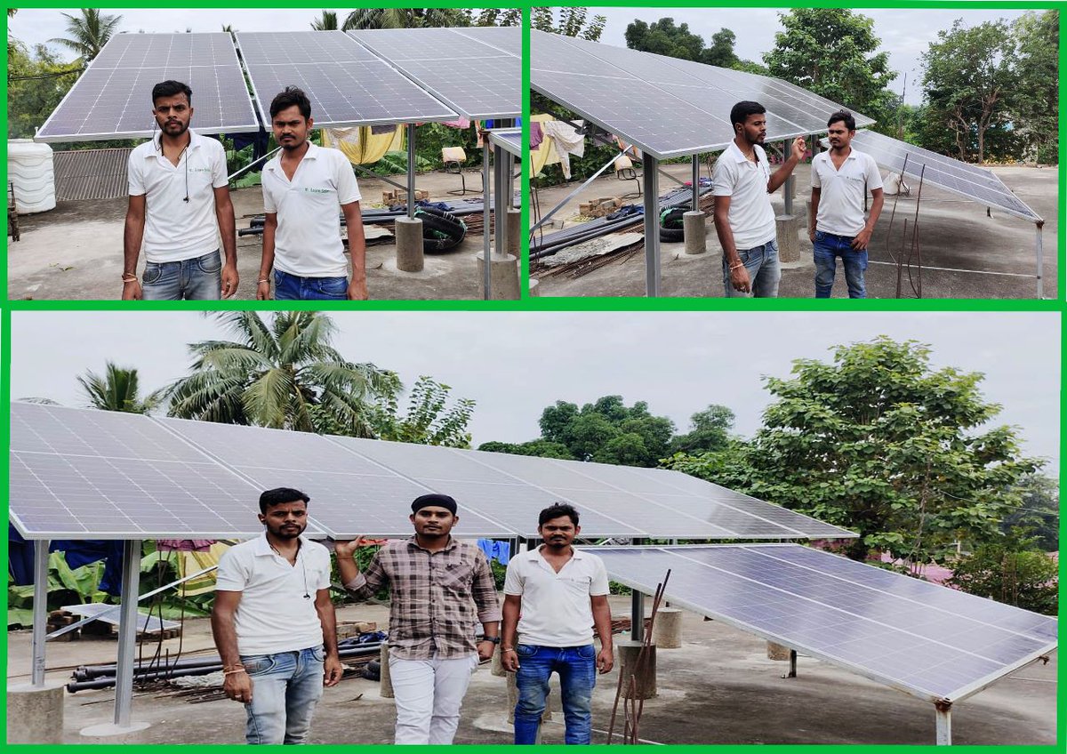 loomsolar's tweet photo. Empowering India with Green Energy Rooftop Solutions.

➜ Installed Capacity: 3 KW

➜ Location: Mayurbhanj, Odisha

➜ Project: Solar Rooftop for Homes

Know more:https://t.co/Zhm8GLWgMx

#solarsysteminstallation #solarinstallers #reducebills #solarusecase #loomsolar https://t.co/Ma4VqWGhY4