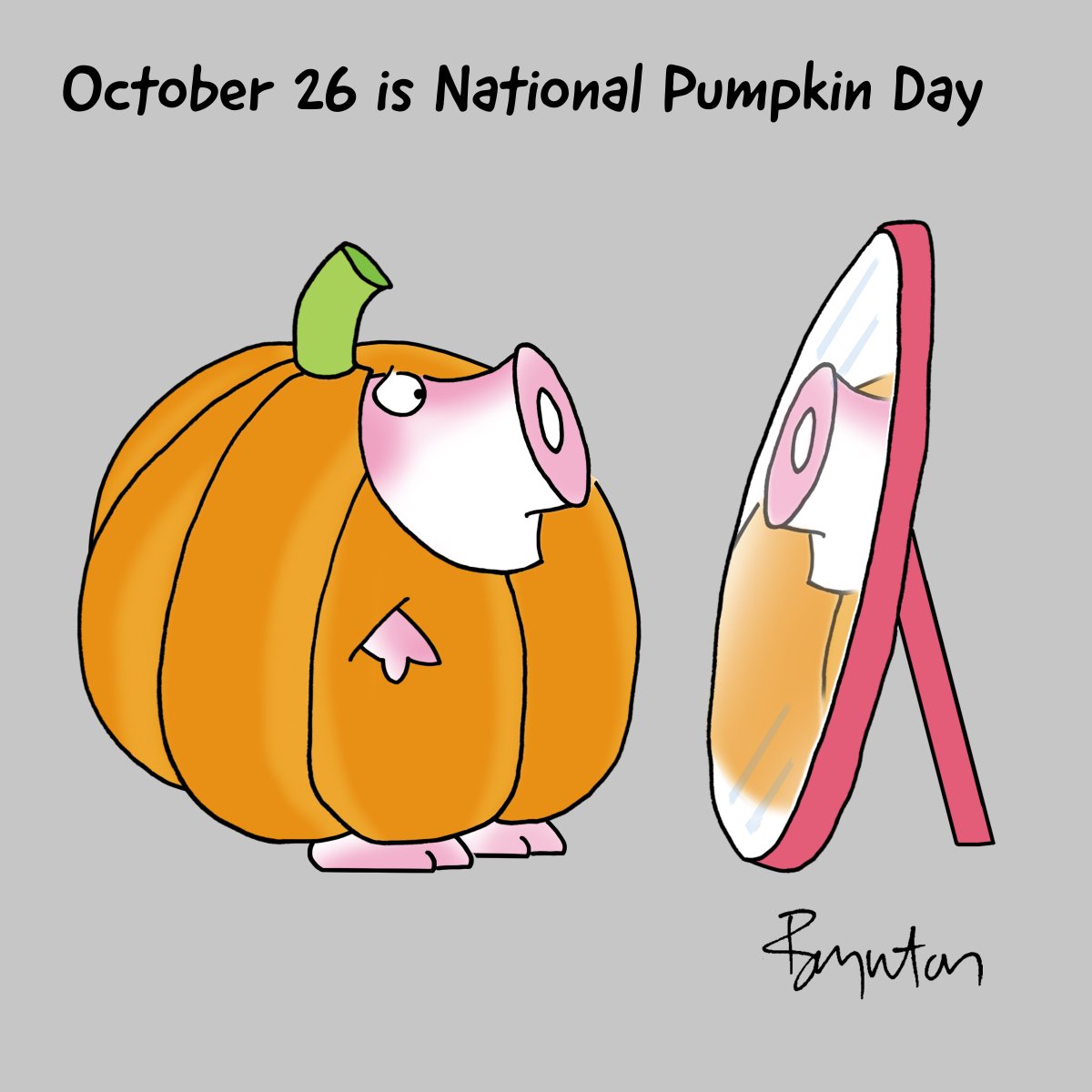 SandyBoynton's tweet photo. #NationalPumpkinDay https://t.co/c94EQRTycN