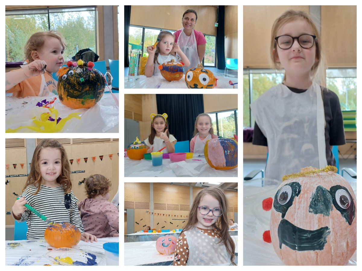 Thank you to everyone that came to join us today for some super spooky Halloween pumpkin decorating 🎃 There are a few spaces remaining tomorrow for our 'Halloween crafts and spooky sounds' session. Be quick if you want to snap them up: sense.org.uk/scheduled-acti…