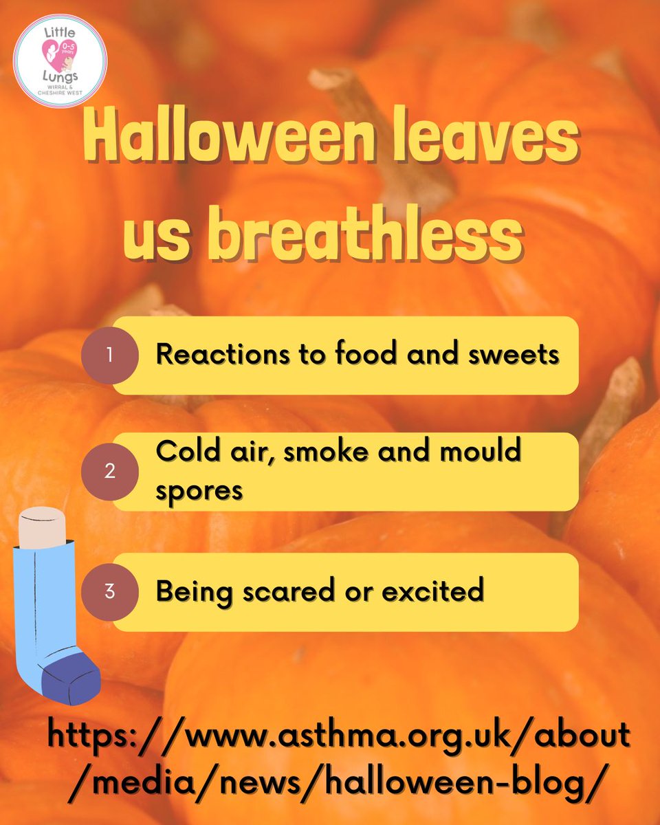 Follow this link for more information about enjoying Halloween without an asthma scare: asthma.org.uk/about/media/ne…
