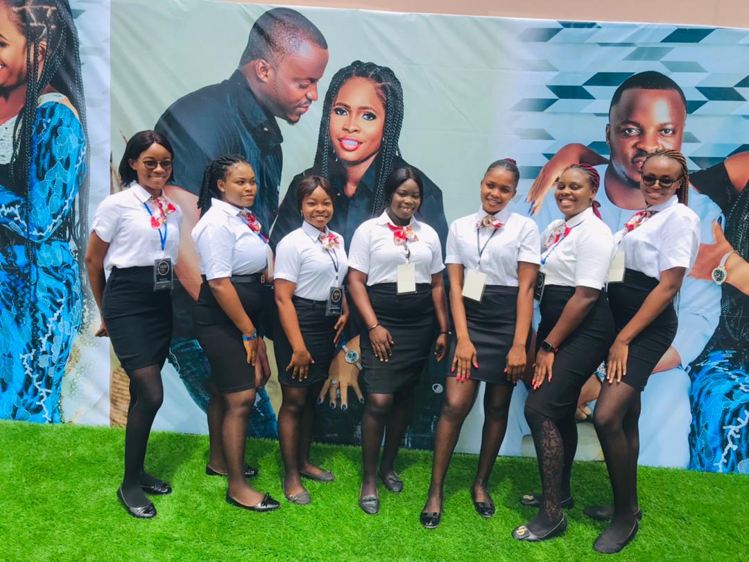 Mary94578's tweet photo. Saturday got us looking beautiful and unique. Your event can never go wrong with us.. Jewel Ushering Services 💛❣️
#Akwaibomushers
#Ushersinnigeria 
#Ushersinuyo
#Eventushersinuyo 
#Explore https://t.co/yu2UFuP0vm
