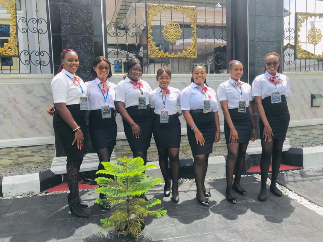 Mary94578's tweet photo. Saturday got us looking beautiful and unique. Your event can never go wrong with us.. Jewel Ushering Services 💛❣️
#Akwaibomushers
#Ushersinnigeria 
#Ushersinuyo
#Eventushersinuyo 
#Explore https://t.co/yu2UFuP0vm