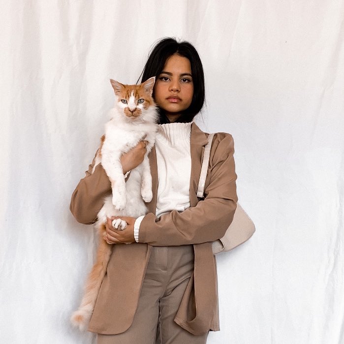 Amirahkhannn's tweet photo. A cat for every outfit https://t.co/tHsPtD7L2x