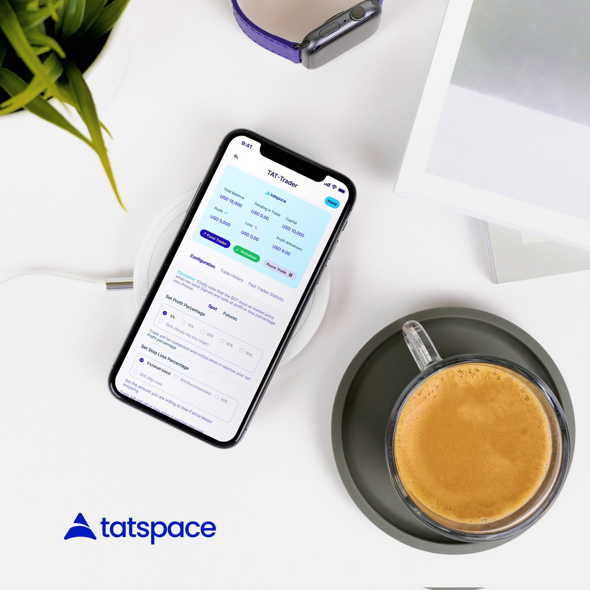 tatcoin's tweet photo. Watch the gains roll in over a cup of coffee.
Get the Auto Trader BOT app: https://t.co/RHPdzNqXDI
Subscribe for FREE.
#tatspace #bitcoin #cryptotrading #BOT #tatcoin https://t.co/fnds9KUNm8