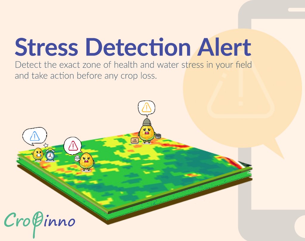 CropinnoCo's tweet image. Save Money with #Crop_Stress_Detection Alert
Our new Cropinno service is aimed at reducing plant treatment costs and protecting the entire crop.
Find out more about our new solution on the Cropinno website: cropinno.com/2022/10/26/sav…
#agritech #agriculture #Plant #farmers