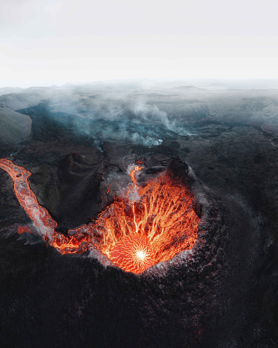icelandcricket's tweet photo. Since there is no cricket at the T20 WC, we will talk about volcanoes. This is Fagradalsfjall, the most recent eruption here, occurring from Mar-Sep 2021 and again in Aug 2022. It is located only 35 km from the capital area of Reykjavík, and quickly became a tourist sensation. https://t.co/PnKBHmmubG