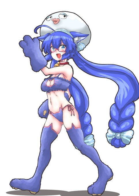 #ウナちゃんウキウキウェンズデー 
今日のねこランジェリーです 