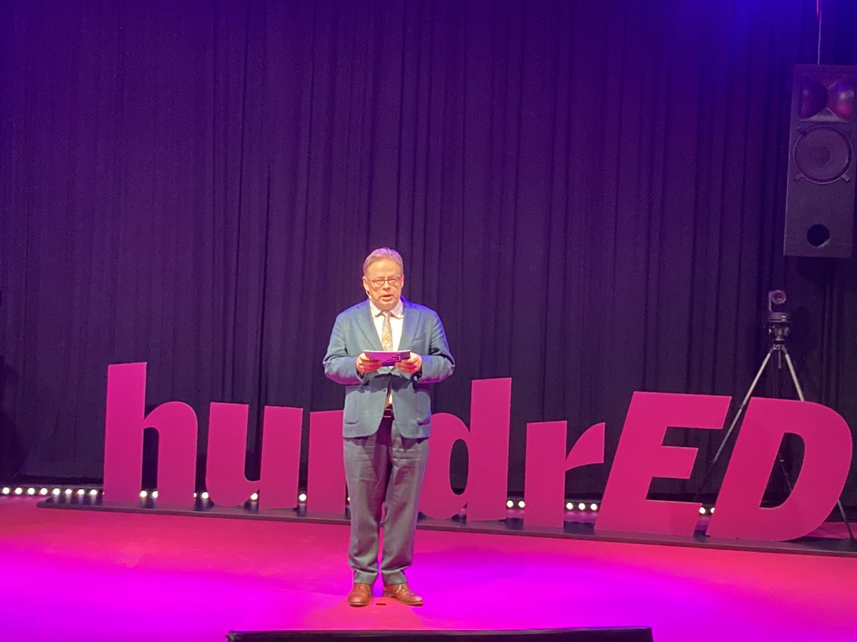 The Mayor of Helsinki just NAILED IT: “Quality education is a requirement of any functioning city.” This man just won himself some designer <a href="/NetworkCAPS/">CAPS Network</a> socks. 🧦😉#HundrEDSummit #capsnet