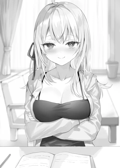 【ほら、触ってもいいのよ?】#ロシデレ 