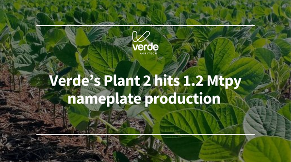 verdeagritech's tweet photo. Verde announces that its Plant 2 has achieved its nameplate production capacity of 1.2Mtpy of Product. The production facility is now undergoing expansion to achieve 2.4Mtpy of capacity.    
Read more at: https://t.co/SPV3HeUA0M  
#TSX $NPK.TO #OTCMKTS $VNPKF #VerdeAgriTech https://t.co/g7pGe6qA9W