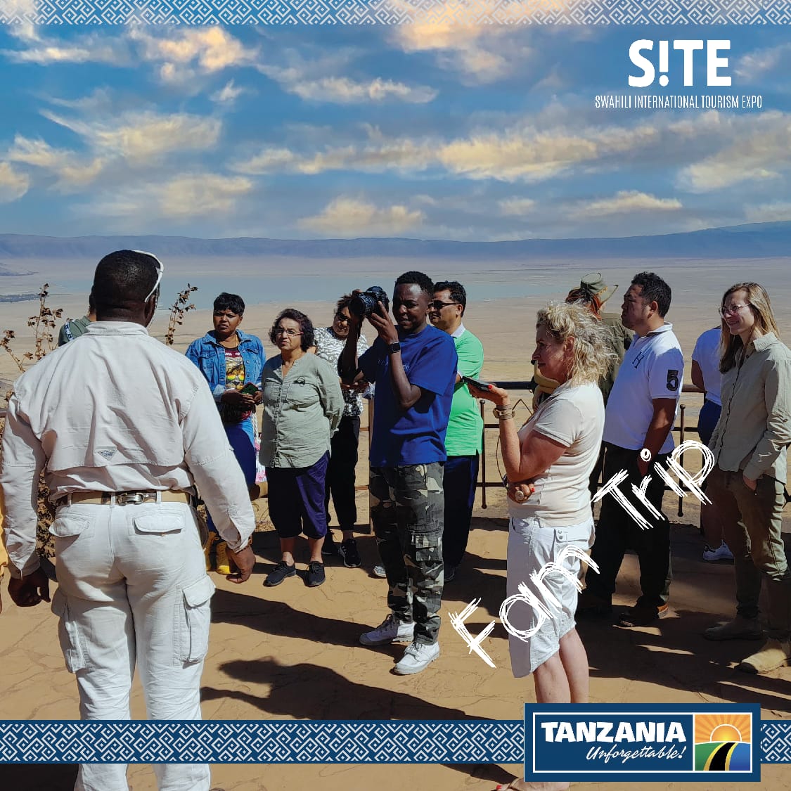 TTBTanzania's tweet photo. #SITE2022 made it possible to have #unforgettablescenary from the viewpoint of the Ngorongoro Crater.
#Samia Suluhu #tourist #tourismshow #exhitibition #exhibit #Ngorongoro #visitngorongoro https://t.co/itRyczn56d