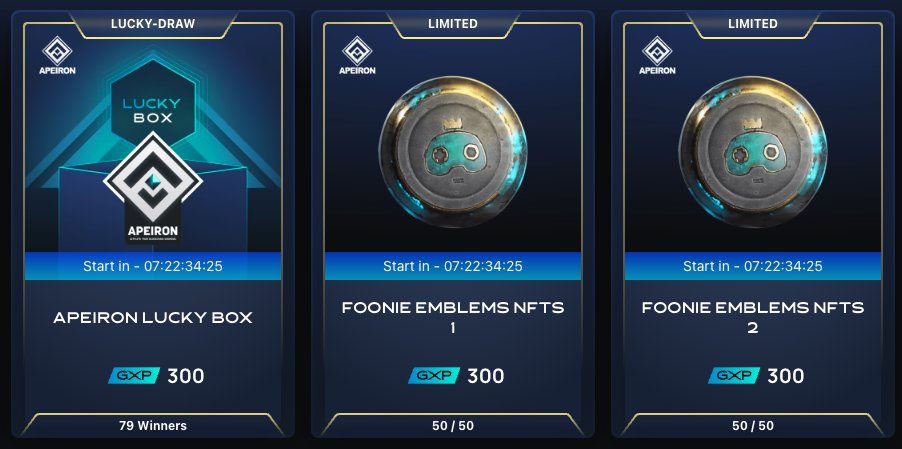 ดูรางวัลนั่นสิ!!!!!!!! Lucky Box ใครจะเป็นผู้โชคดีกันนะ

อย่าลืมไปร่วม Join กิจกรรม Questober ระหว่าง <a href="/GuildFiGlobal/">GuildFi</a> X <a href="/ApeironNFT/">Apeiron</a> กันนะ

#Giveaways #ApeironNFT #Guildfi #Questober