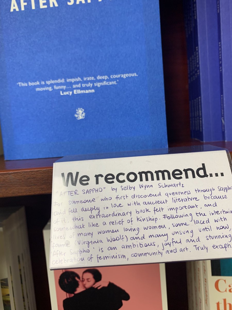 Galley Beggar Press (@galleybeggars) on Twitter photo Wonderful to be back in Blackwells Oxford - and lovelier still to see such love for Malarkoi and After Sappho. Thank you <a href="/blackwells/">Blackwell Shelley</a>! Wonderful to be back in Blackwells Oxford - and lovelier still to see such love for Malarkoi and After Sappho. Thank you <a href="/blackwells/">Blackwell Shelley</a>!