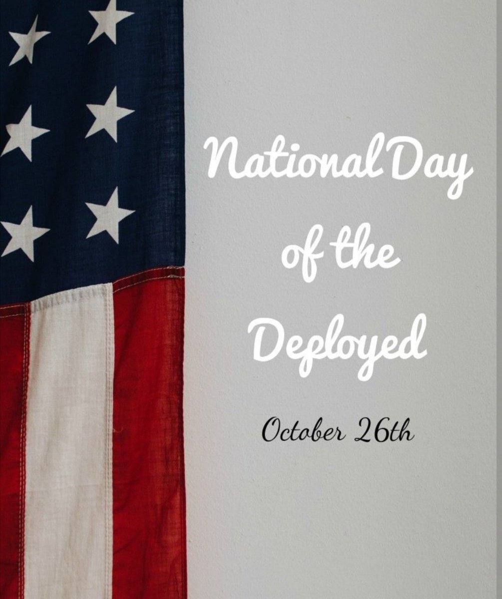 APUS_AMU_Psych's tweet photo. #national #day #deployed  🇺🇸NATIONAL DAY OF THE DEPLOYED https://t.co/1RqsPjVdIN