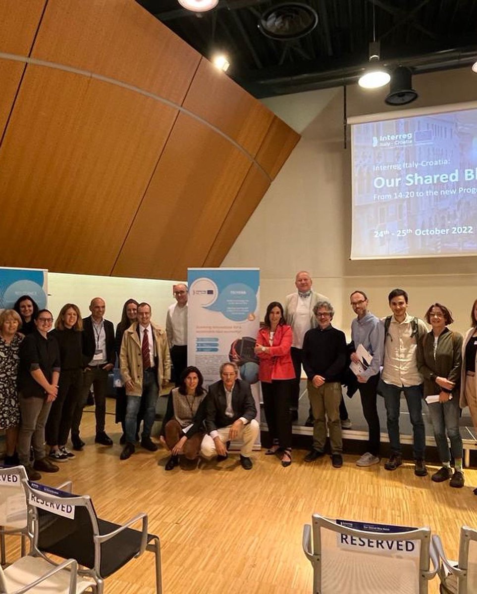 TecheraProject's tweet photo. 📅On 25th October 2022 at Venice
Terminal 103 - Venice Cruise Terminal (Italy) was held a tematic Workshop entitled “How to preserve the Adriatic Sea ecosystem and allow a sustainable exploitation of its resources” at Interreg Italy-Croatia Annual Event- "Our Shared Blue Basin" https://t.co/lPbX0HfxCZ