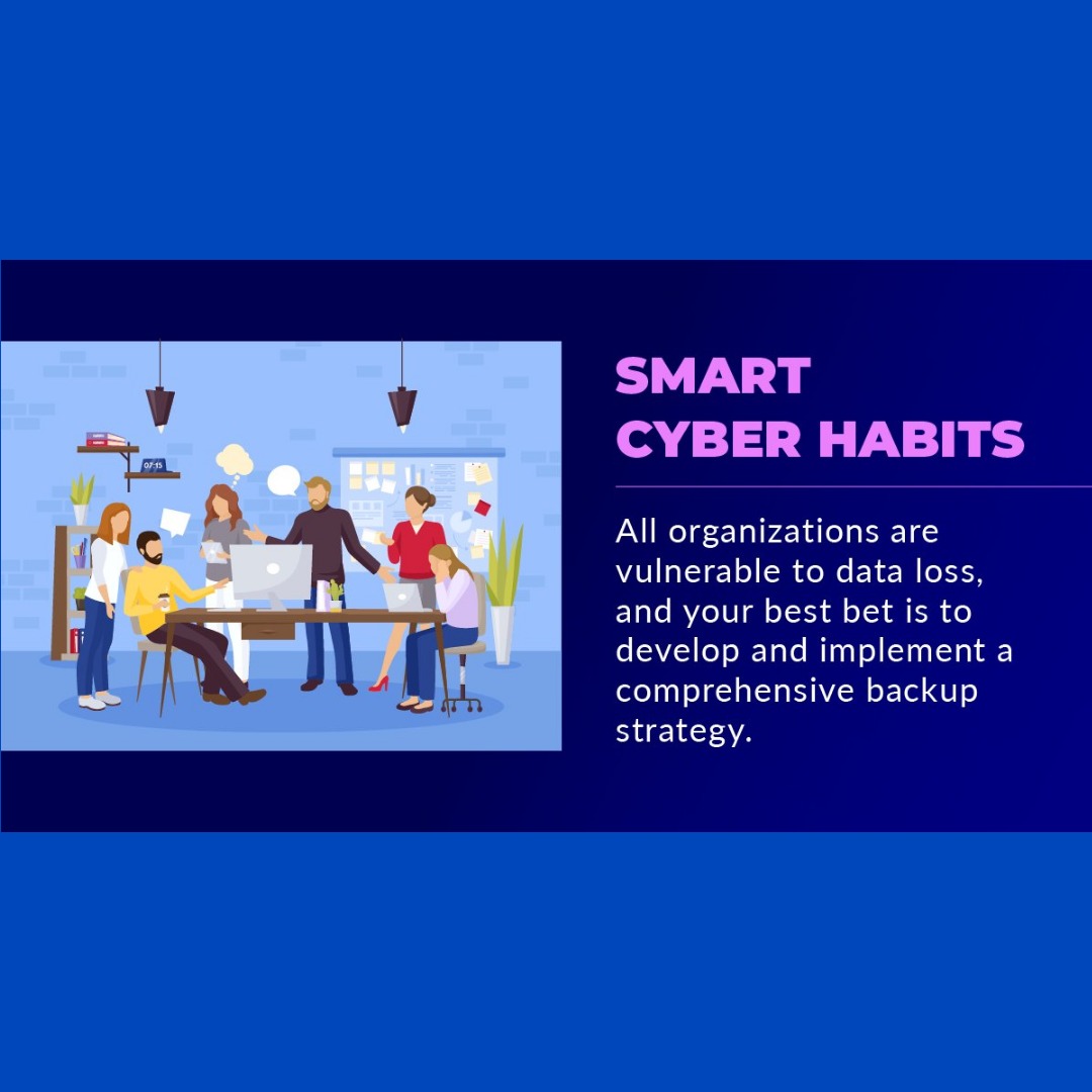 CyberFortified's tweet photo. You can safeguard your organisation from data loss and attain peace of mind by implementing a robust backup #strategy. #smartcyberhabit #backup #cybersecurityawareness #cybersecurityawarenessmonth https://t.co/cVkijGN4ke