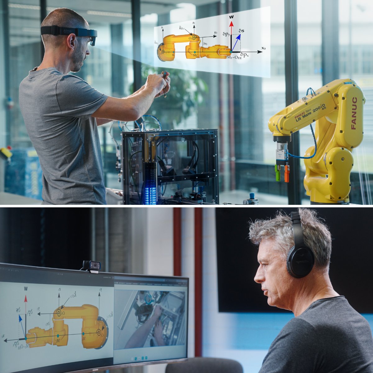 Using an integrated camera, the frontline worker can make his field of view available to professionals worldwide, experts can highlight objects in the operator's field of view in real-time. Solve problems as if the experts were standing next to you.

#Almer #communication