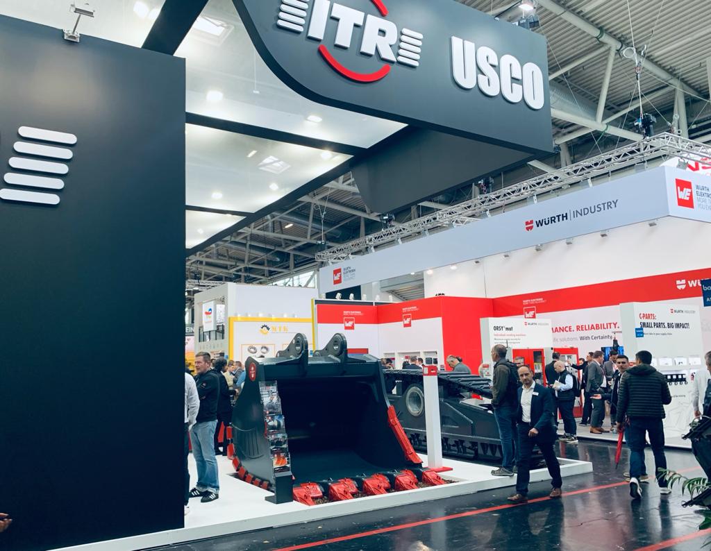 MST &amp; HSM's Rory Whitehall and Nick Fagandini are at #Bauma2022

Make sure you visit the USCO ITR stand to see HSM's ZX890 rock bucket, showing off what we do best. - Hall A5, Booth 249